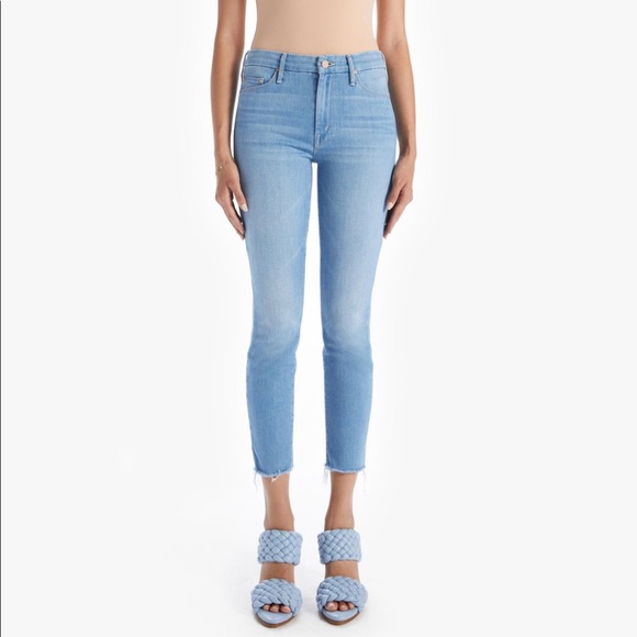 MOTHER Denim - NWT MOTHER JEANS THE LOOKER ANKLE FRAY
